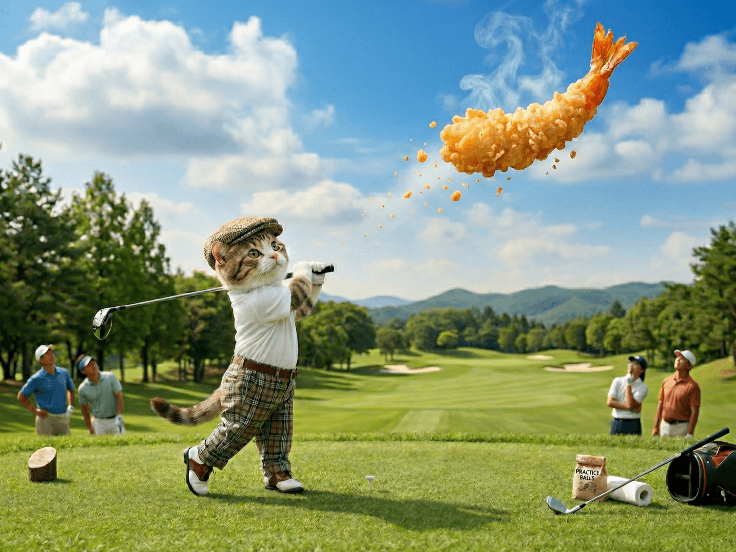 ゴルフは脱・天ぷら打法で上達する!?