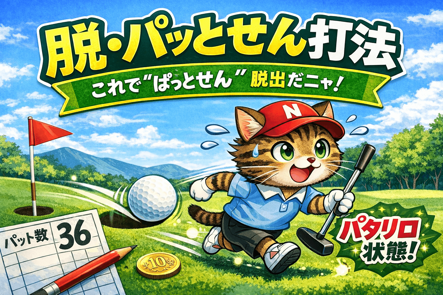 「脱・◯○◯せん打法」でゴルフは上達する!?