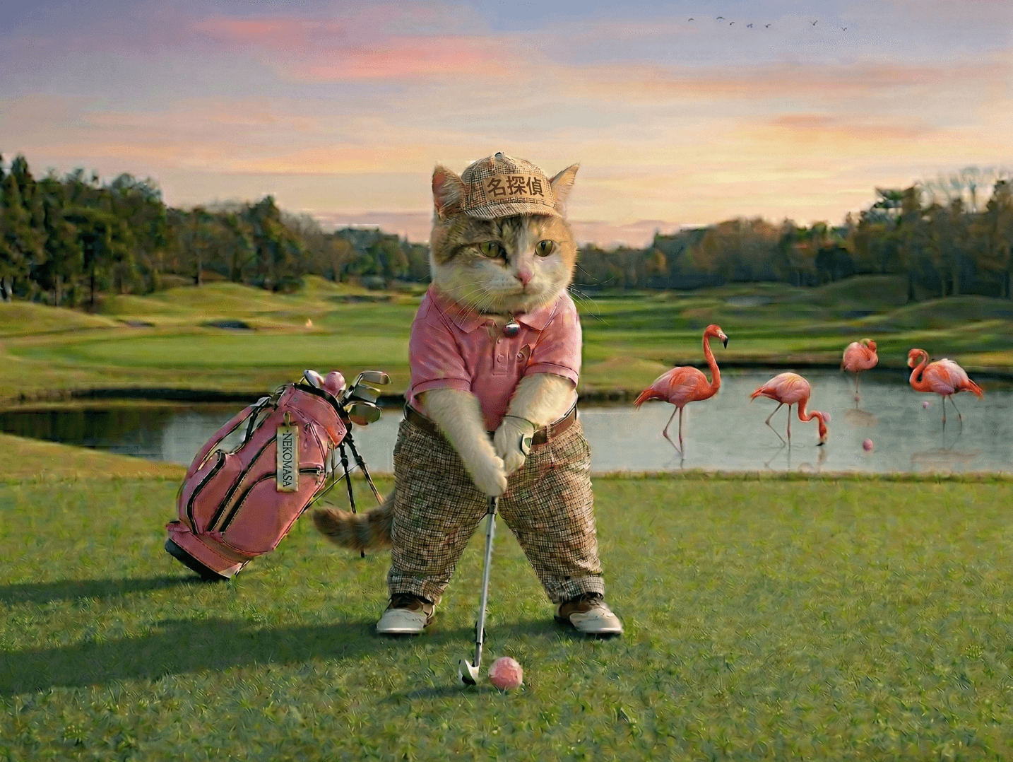 ゴルフは「脱・フラフラのフラミンゴ打法」で上達する!?